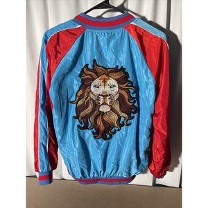 Lola + The Boys Lions Head Jacket•Lined•Lightning Bolt•Has Defects•Size 14